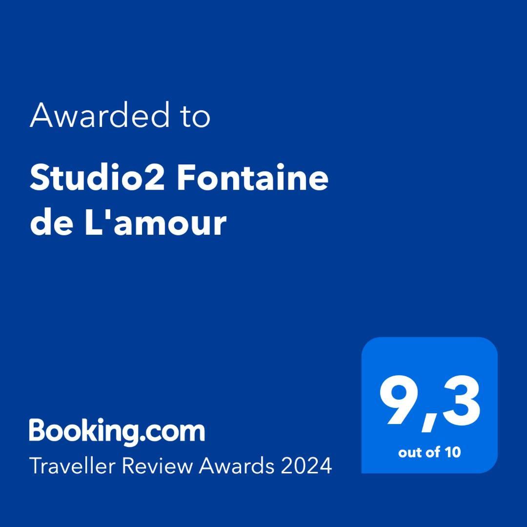 Studio2 Fontaine De L'Amour Sarlat-la-Canéda Eksteriør billede